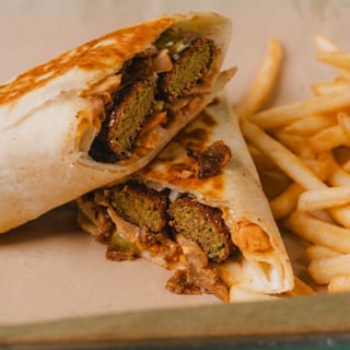 Falafel Shawarma Wrap