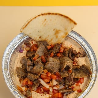Gyro Loaded Hummus