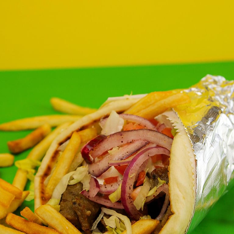 Delicious Chicken Shawarma Awaits